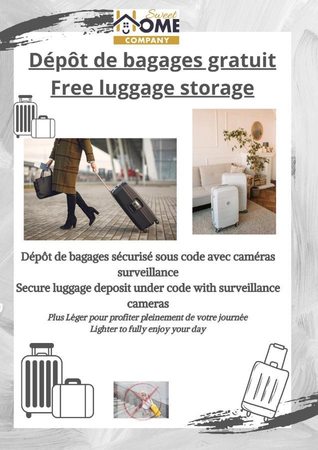 Appart Cosy Hypercentre Blois 5Mn Chateau Parking Voiture Velos Exterior photo